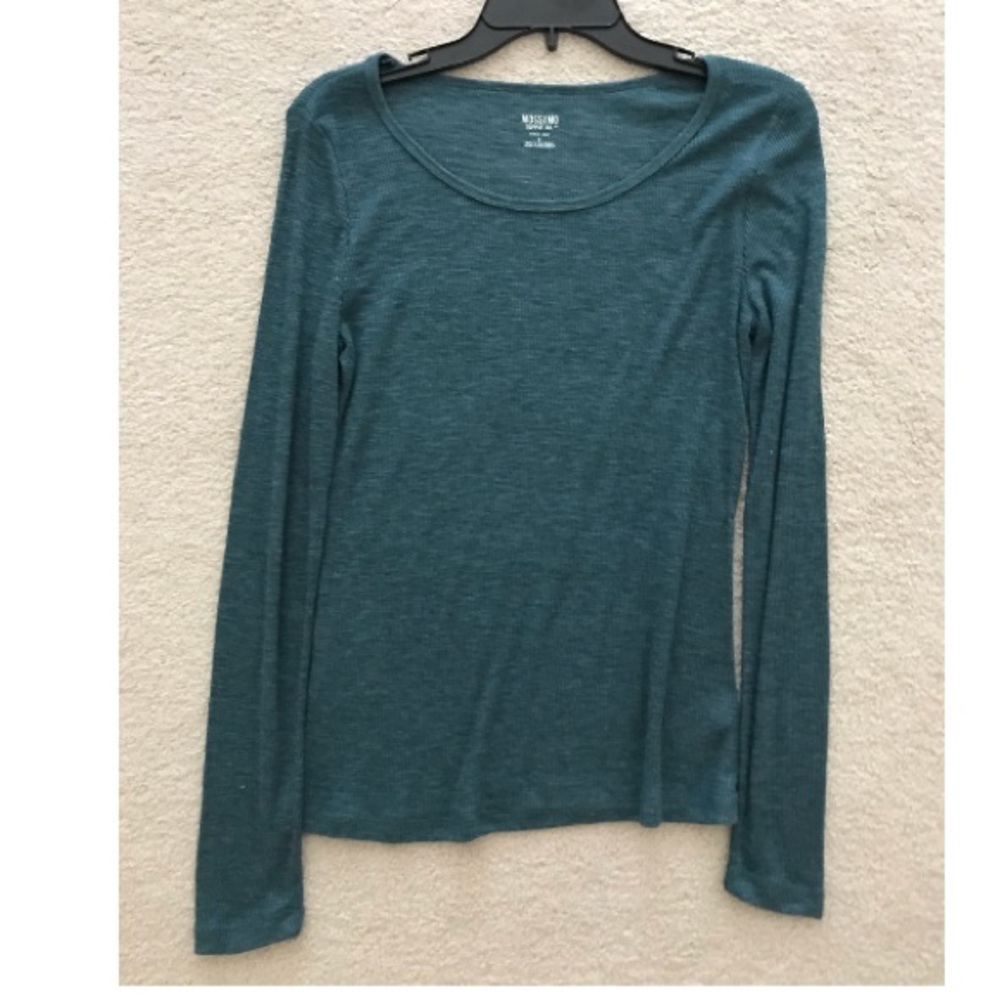 Teal long sleeve top - Old Navy